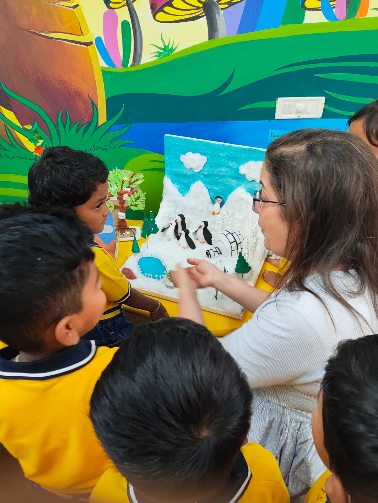 Children playing happily at Miraculous Preschool
