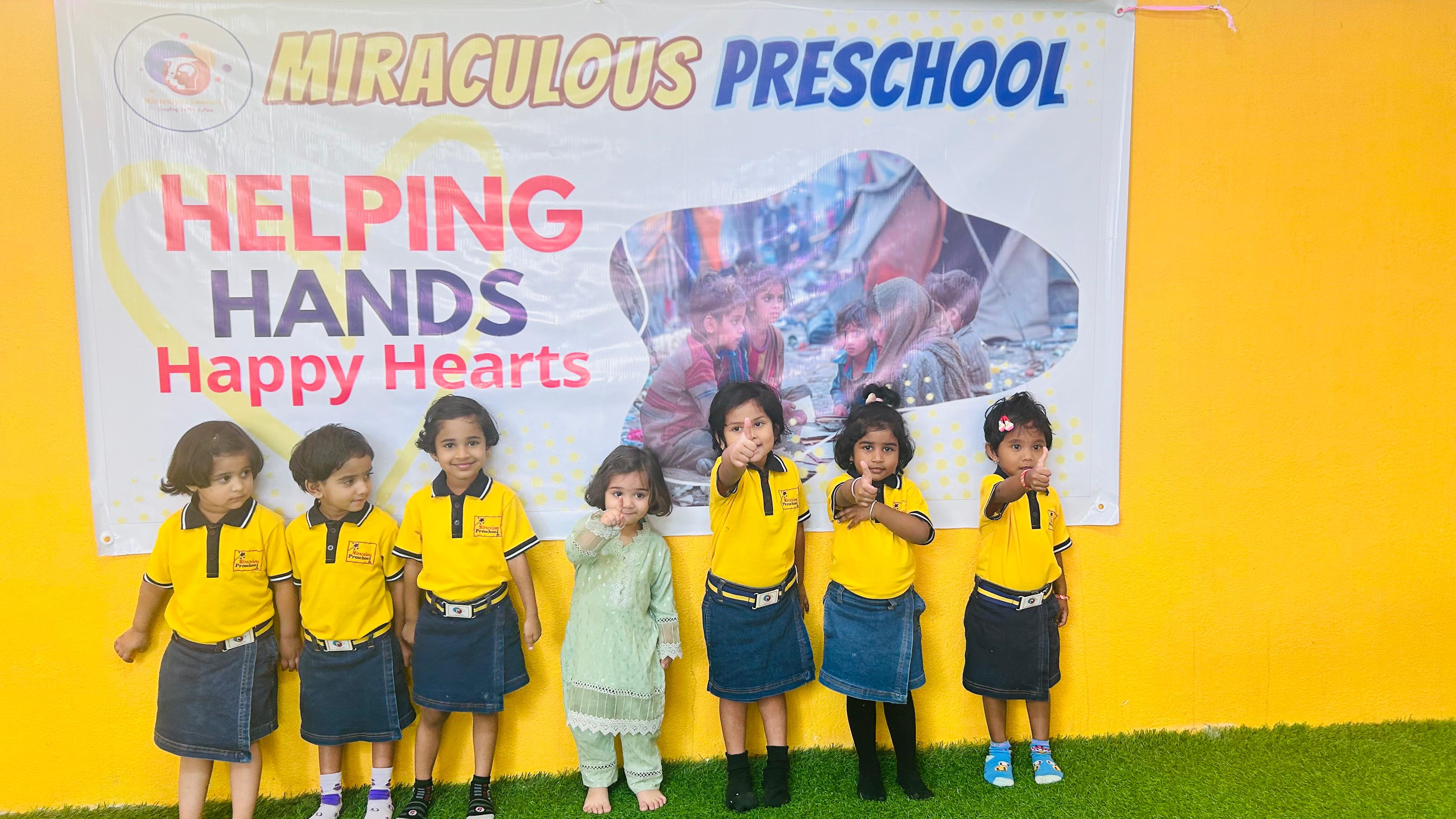 Children enjoying learning activities