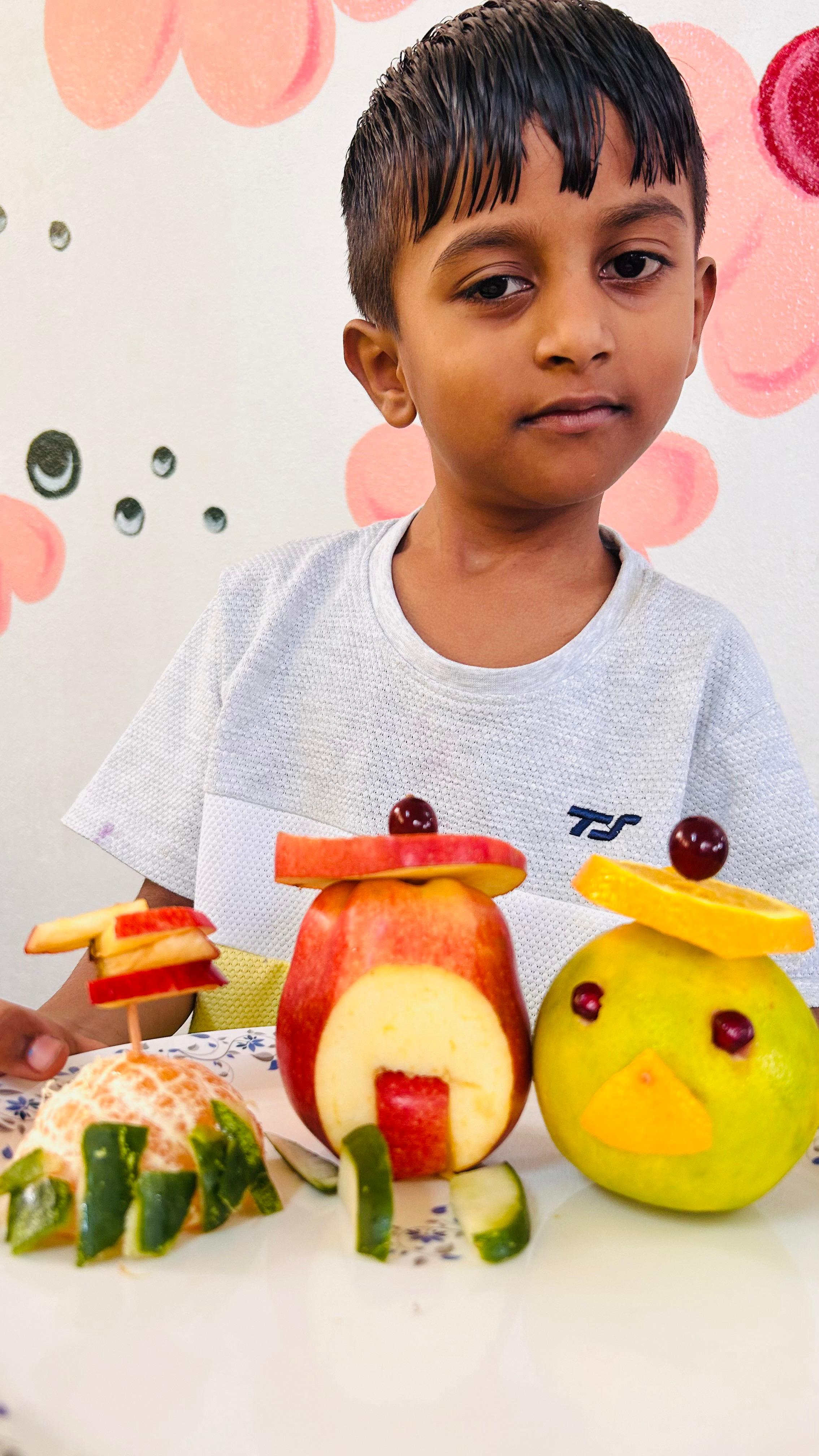 Preschool celebration and joyful moments